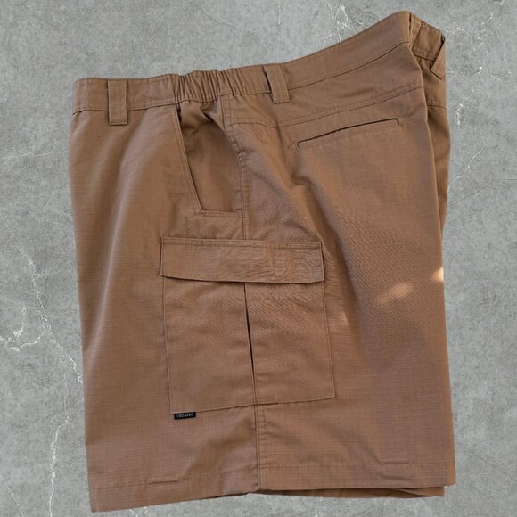 Tru-Spec 24-7 Series Simply Tactical Big and Tall Beige Khaki Cargo Shorts Sz 50 - Picture 4 of 10